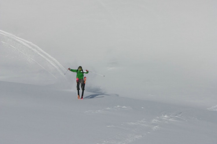 Helifun Riksgränsen. Photo: Carl Lundberg