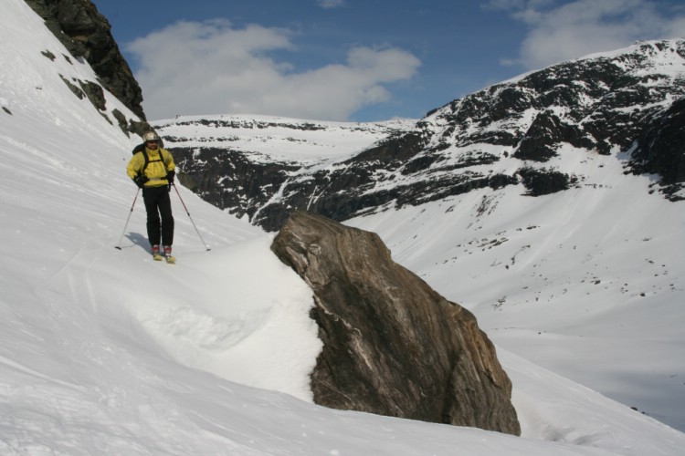 Heliski Riksgränsen May 6, 2009. Photo: Andreas Bengtsson